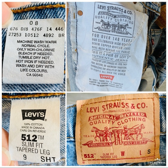 Levi’s 512 Vintage Hi-rise Boyfriend Tapered Jeans - Picture 15 of 15